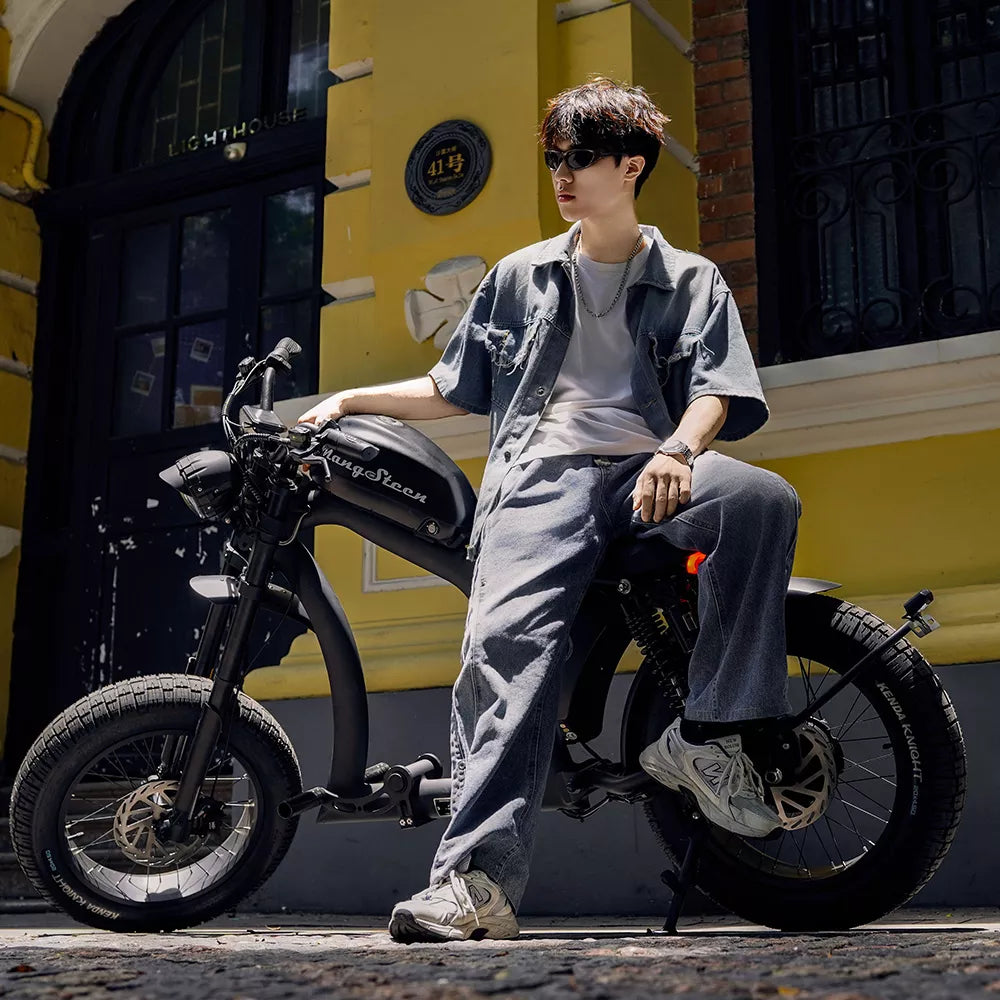 Mangosteen FT02 EEC Chopper Bike