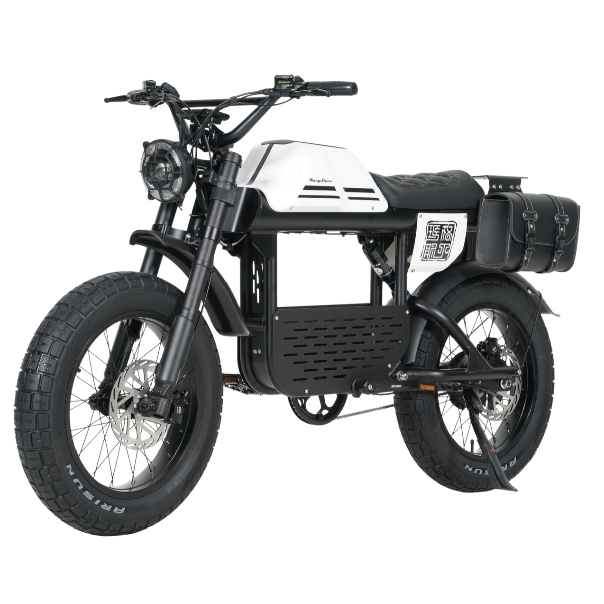 Mangosteen FT01 Side Saddle Bags Set for Retro E-Bike