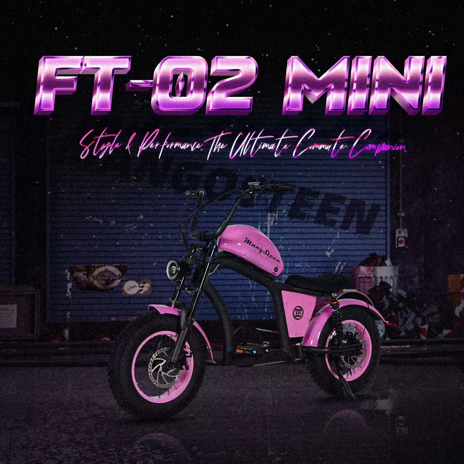 Mangosteen FT02 Mini Ebike