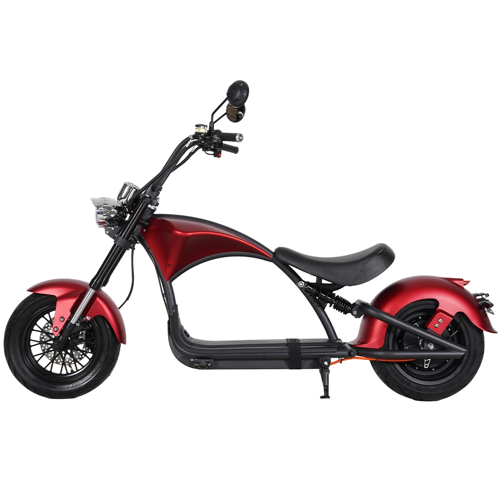 Mangosteen M1P Citycoco Bicicleta Elétrica Scooter