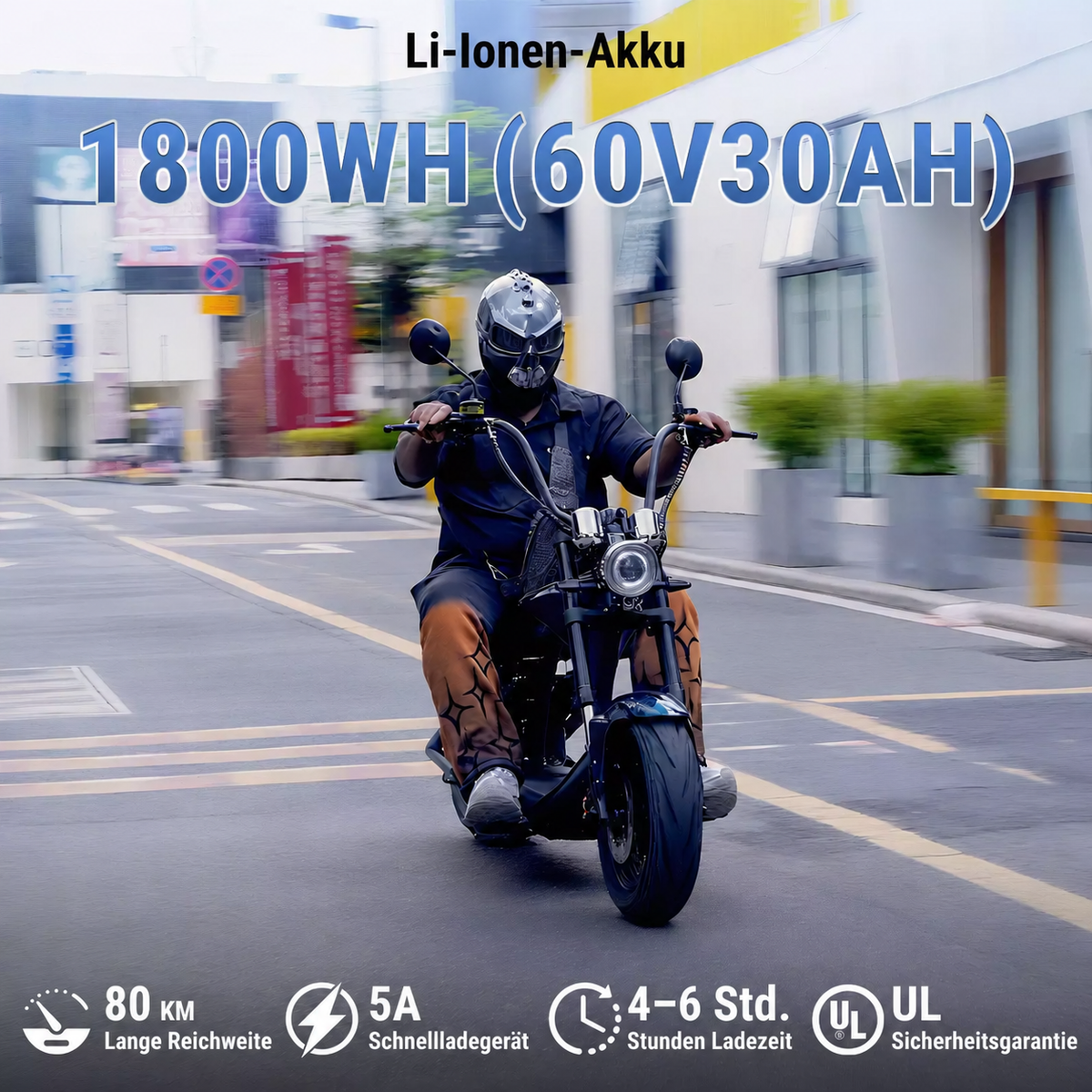 Mangosteen M1P Citycoco Electric Bike Scooter 2026 Upgraded