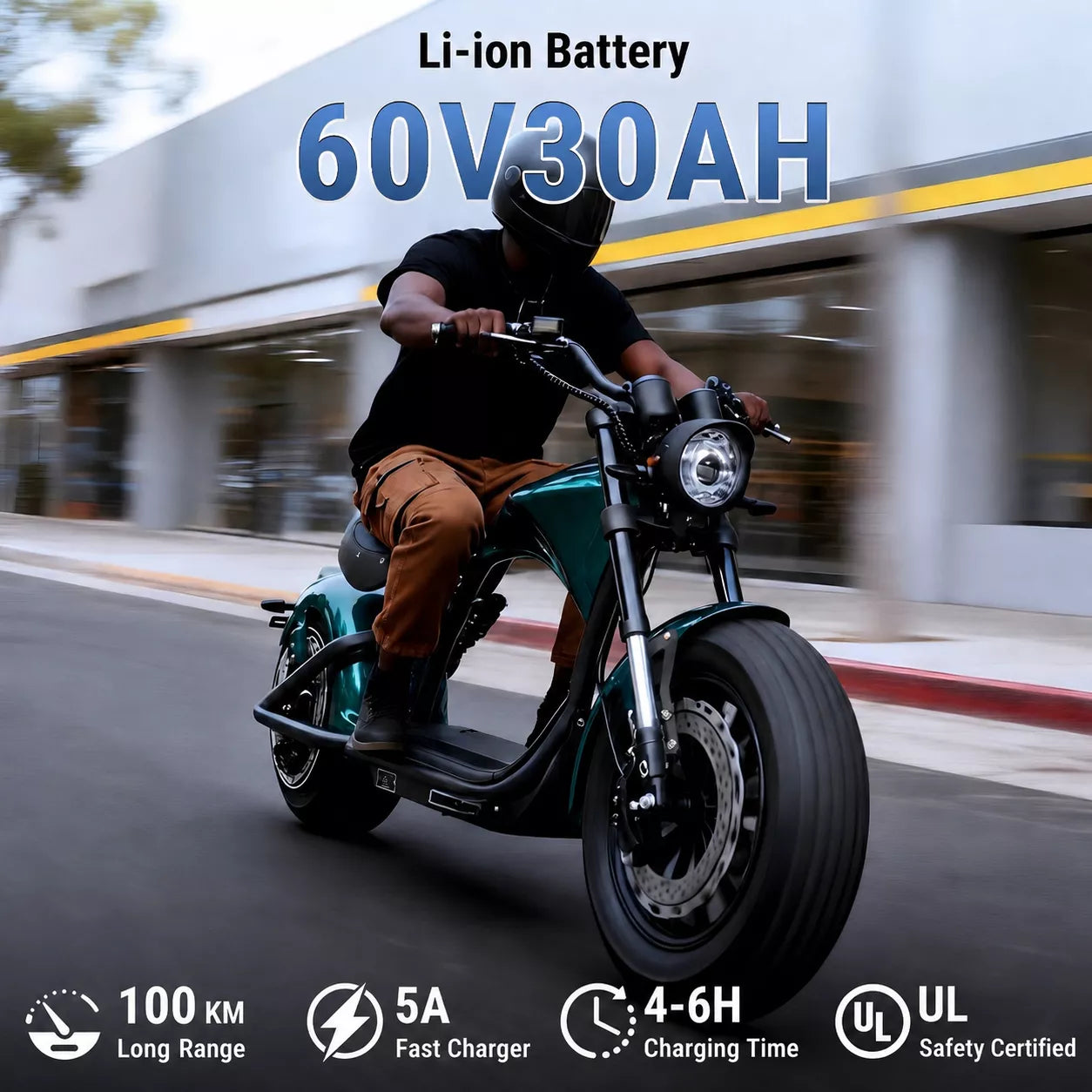 Mangosteen M1P Citycoco Electric Bike Scooter 2026 Upgraded