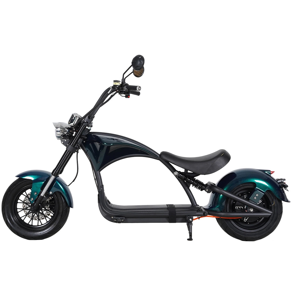 Mangosteen M1P Citycoco Bicicleta Elétrica Scooter