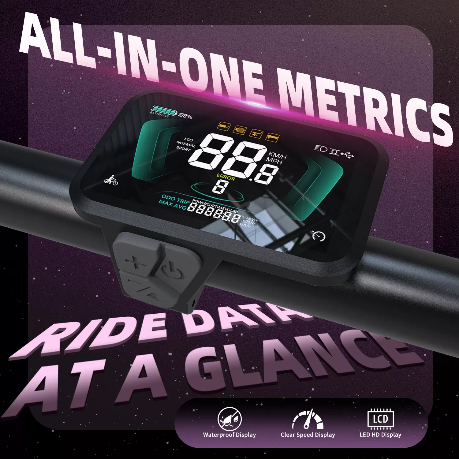 Mangosteen FT02 Mini-E-Bike