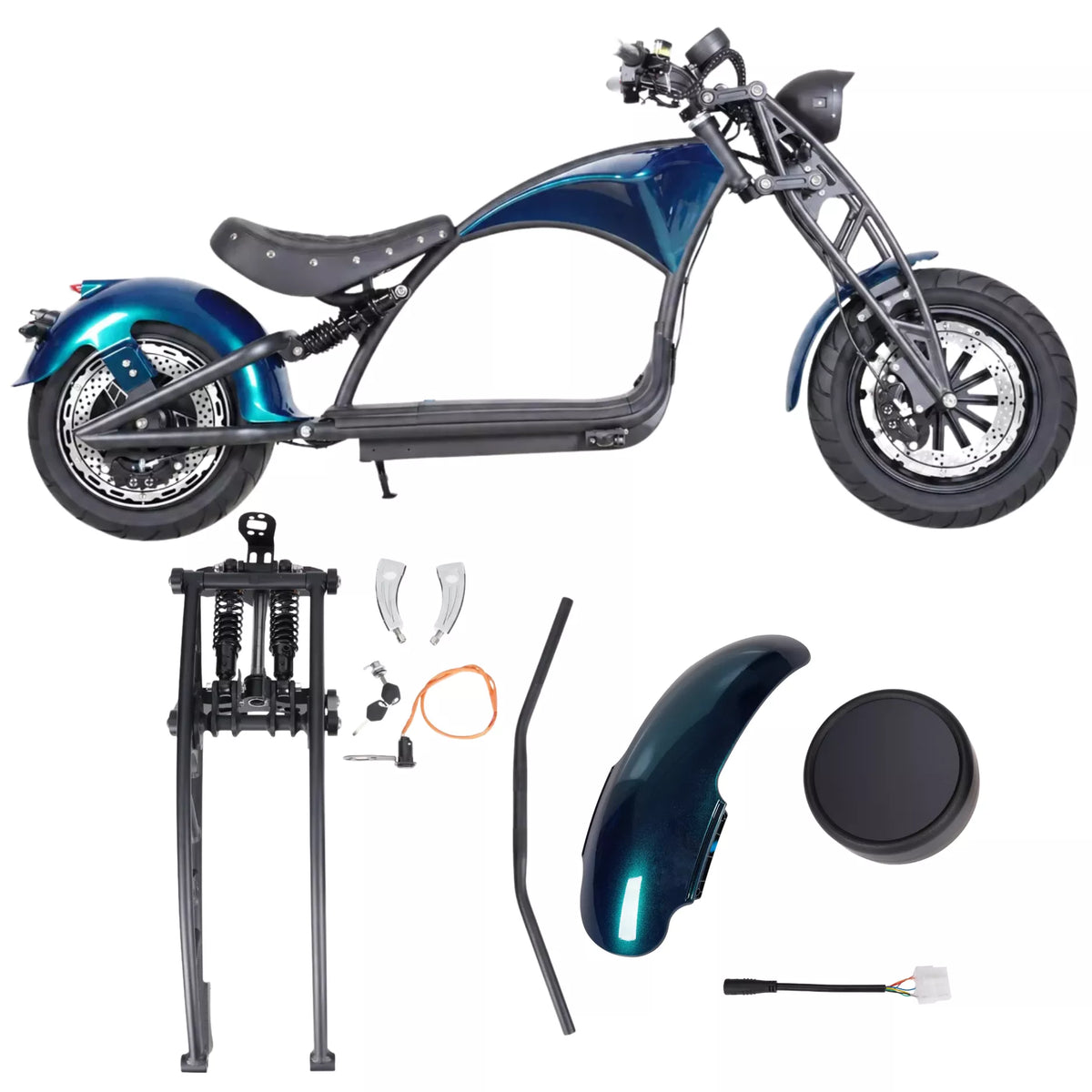 Mangosteen Scooter M1P Upgraded Modification Solution 2