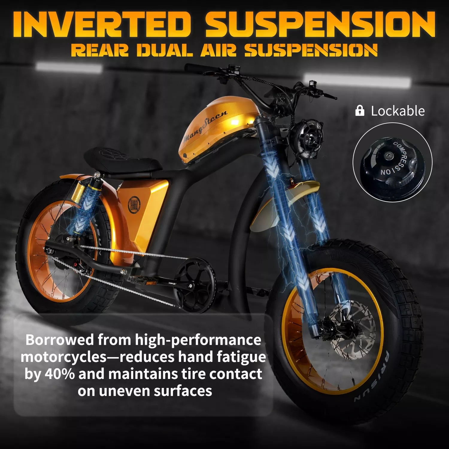 Mangosteen Chopper Electric Bike FT02 Ebike Best for You