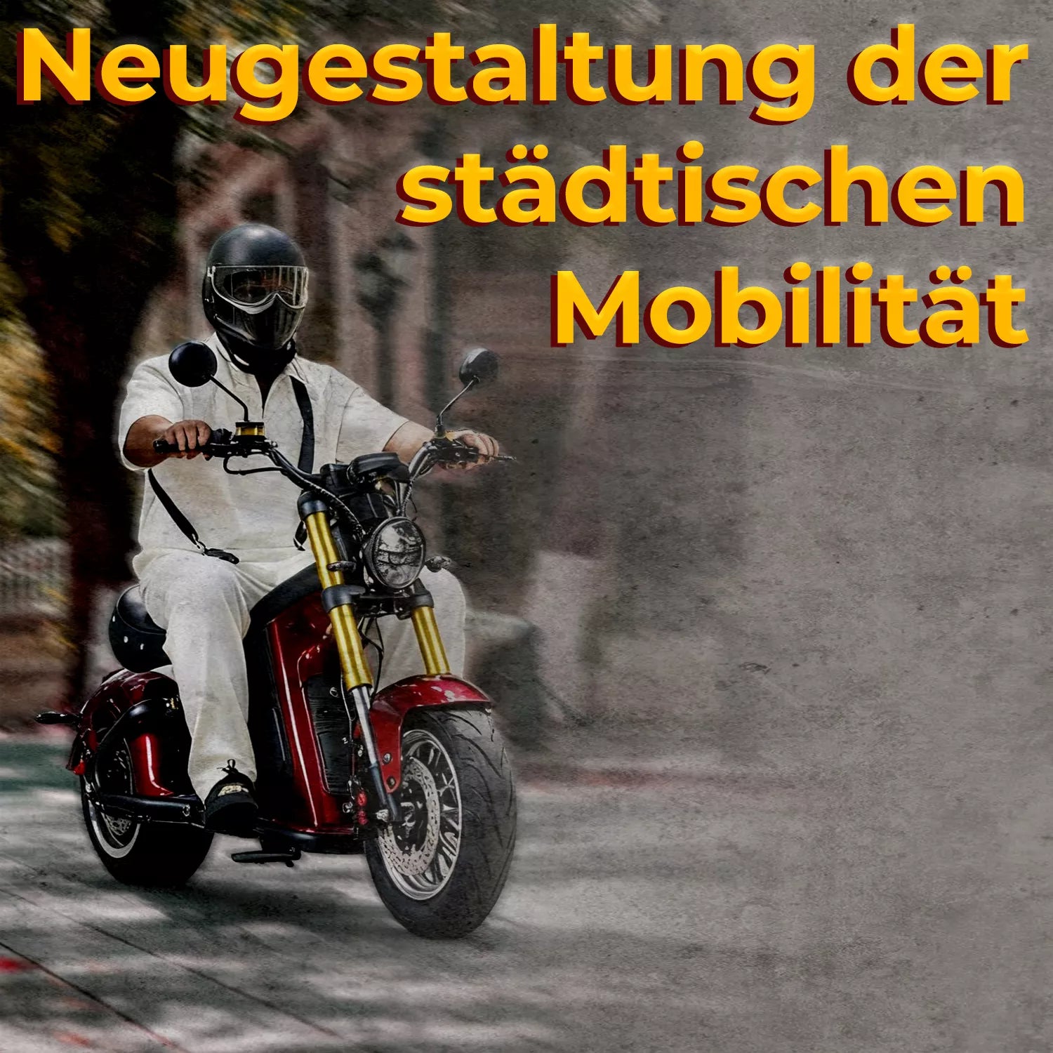 Mangosteen Electric Motorcycle Citycoco Scooter M8S