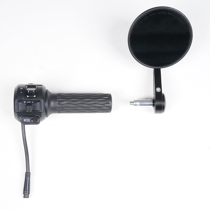 MANGOSTEEN SCOOTER MODIFIED REARVIEW MIRROR + ORIGINAL HANDLE