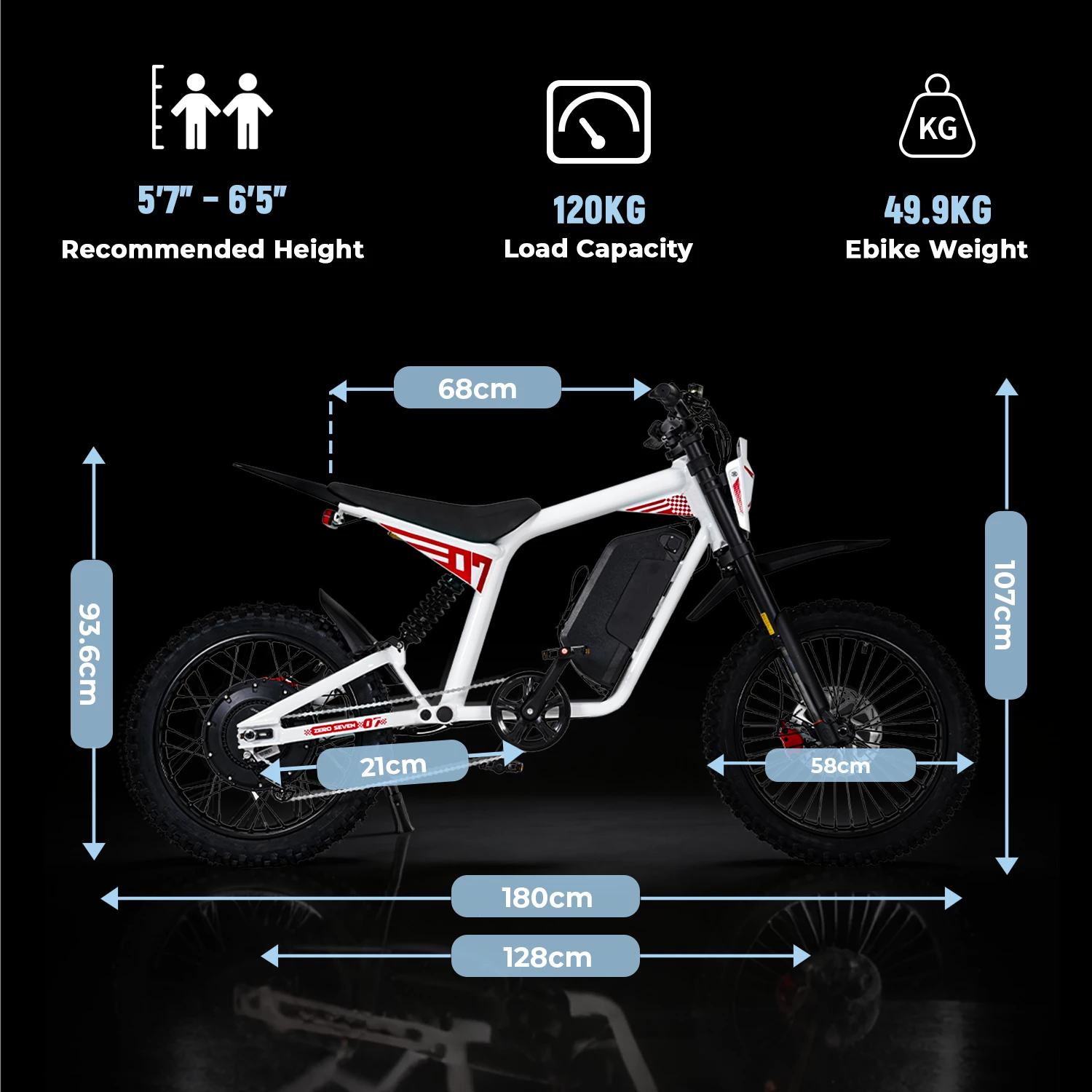 Mangosteen FT07 Electric Dirt Bike