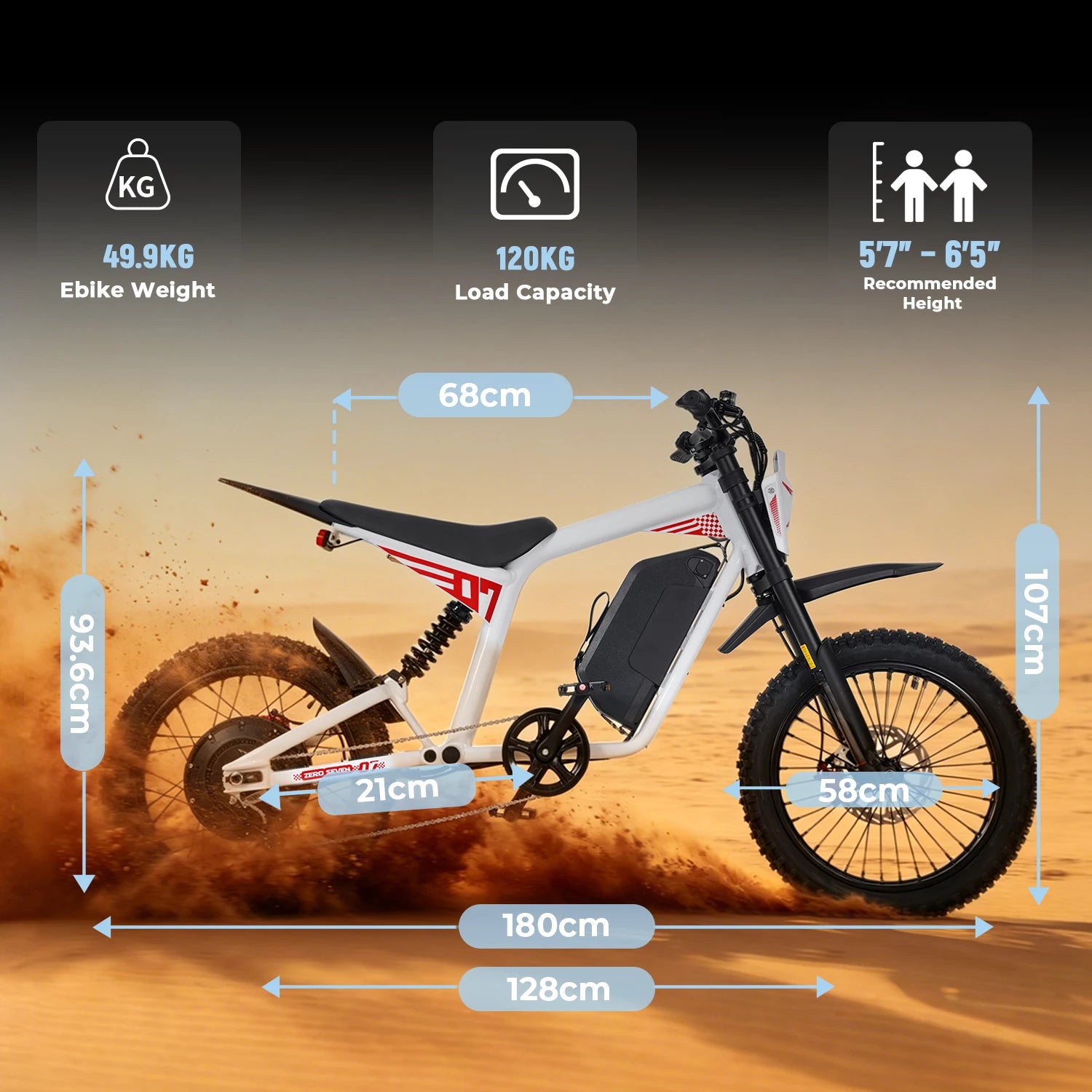 Mangosteen FT07 Electric Dirt Bike