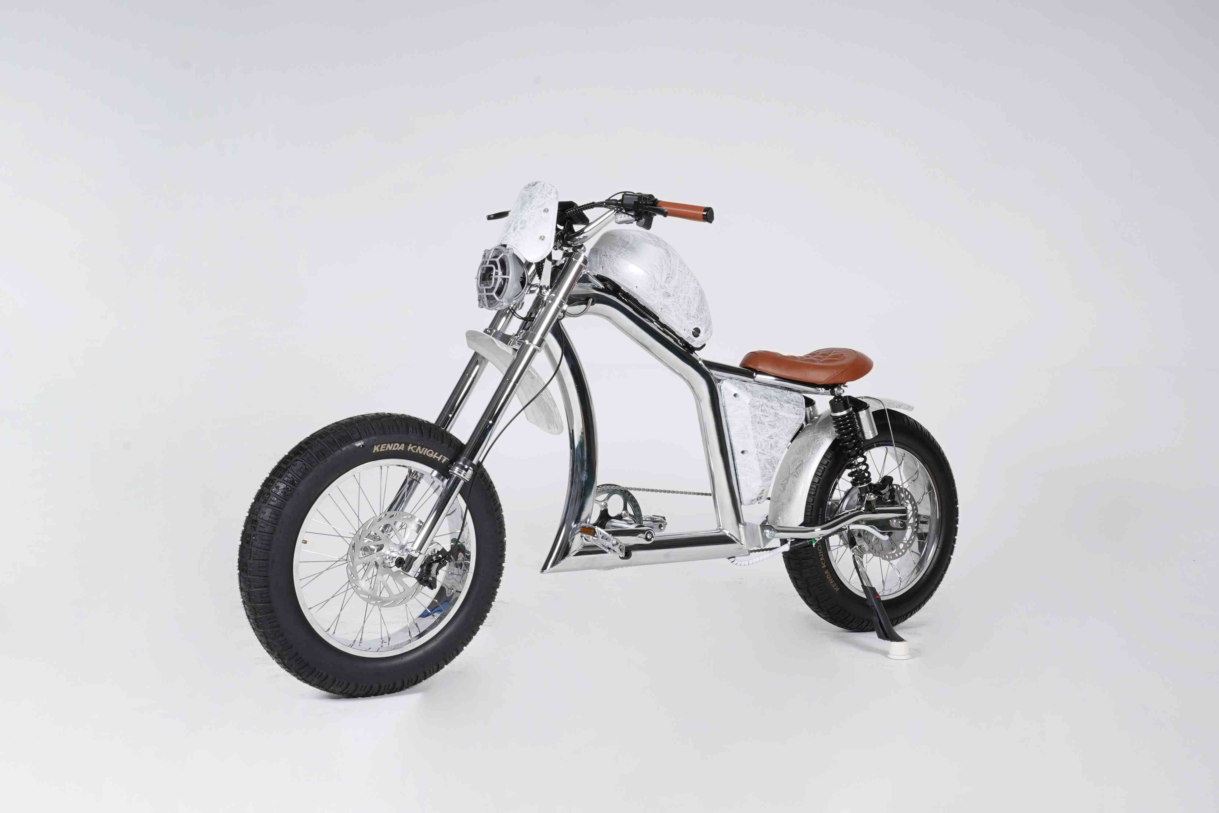 Mangosteen FT02 Electric Bike Chopper Electro Plating Limited Edition