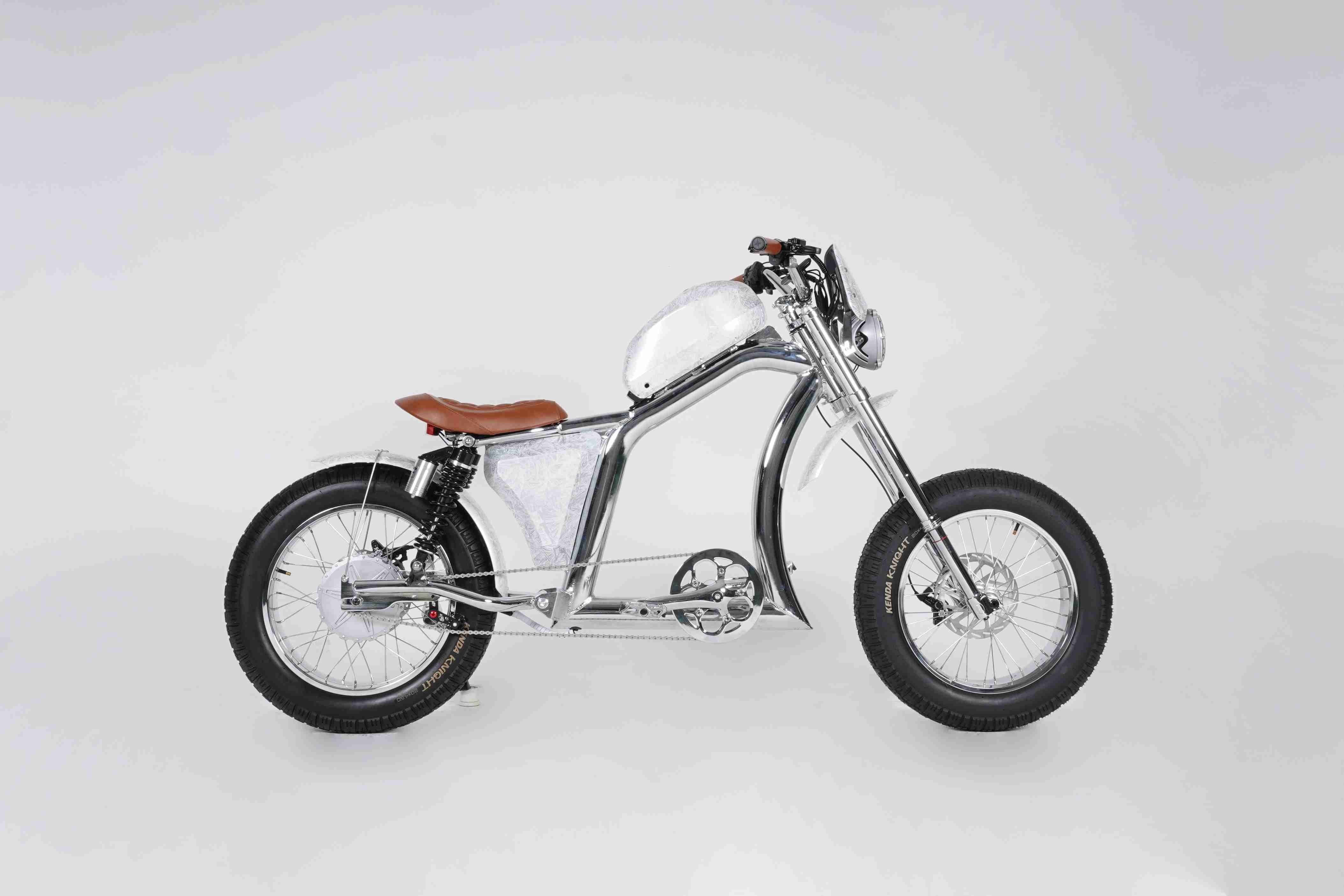 Mangosteen FT02 Electric Bike Chopper Electro Plating Limited Edition