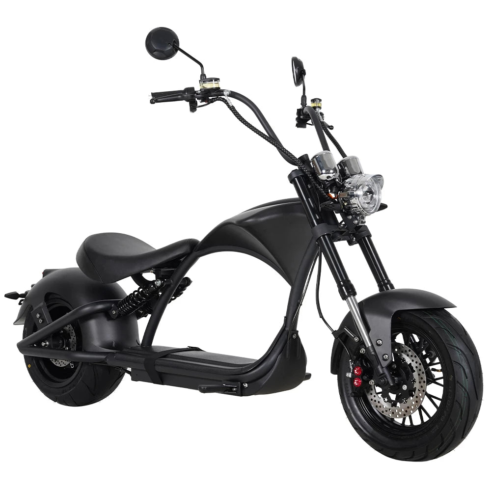 Mangosteen M1P Citycoco Bicicleta Elétrica Scooter