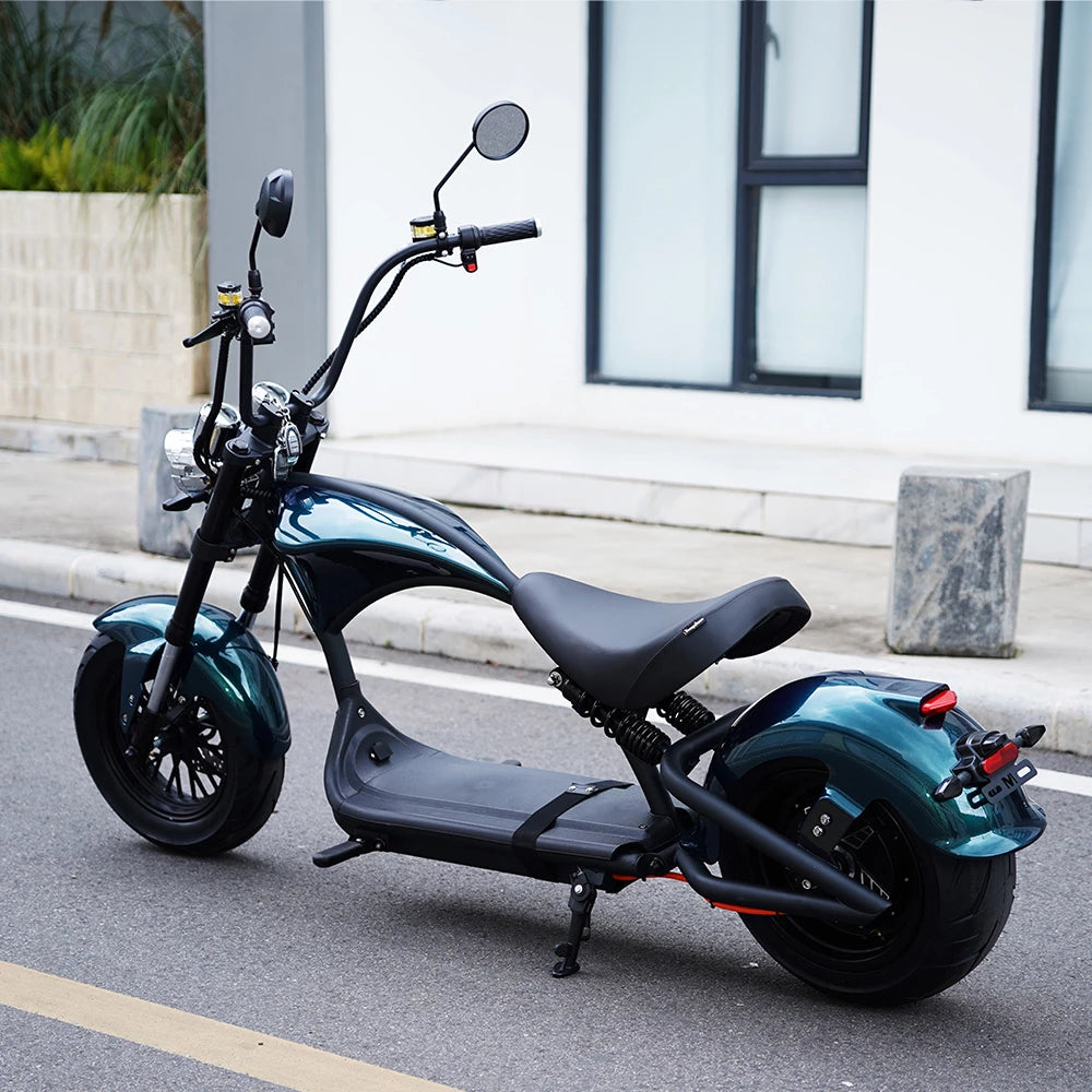 Mangosteen M1P Citycoco Bicicleta Elétrica Scooter