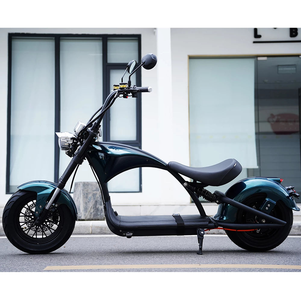 Mangosteen M1P Citycoco Bicicleta Elétrica Scooter