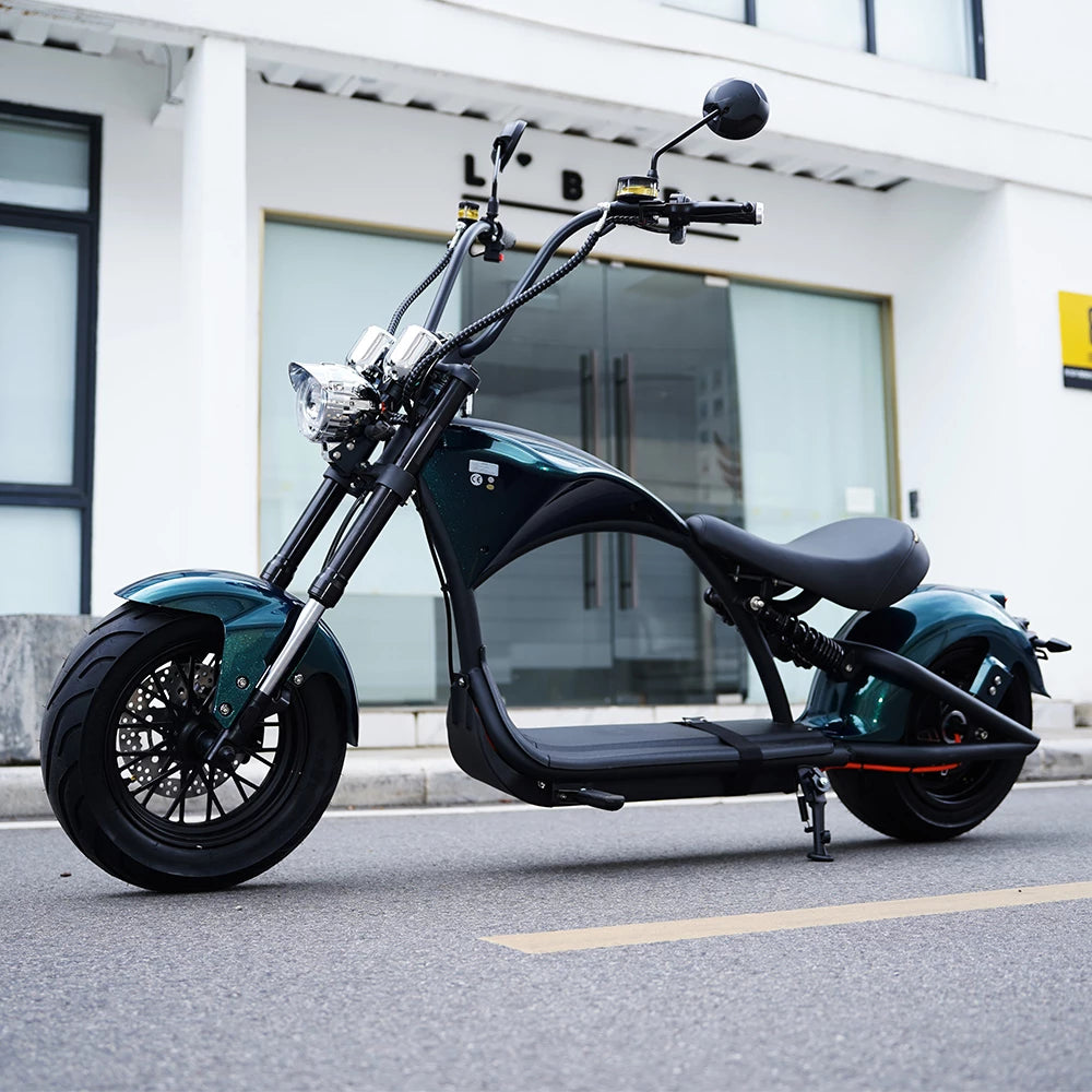 Mangosteen M1P Citycoco Bicicleta Elétrica Scooter