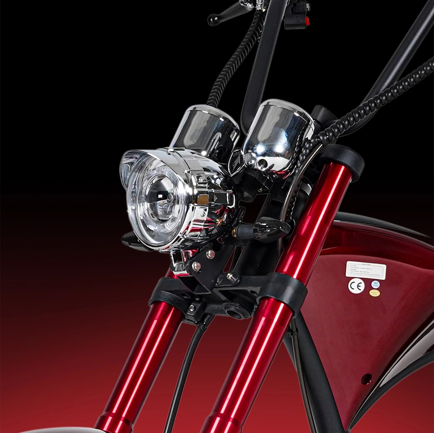 Mangosteen M1P Citycoco Electric Bike Scooter