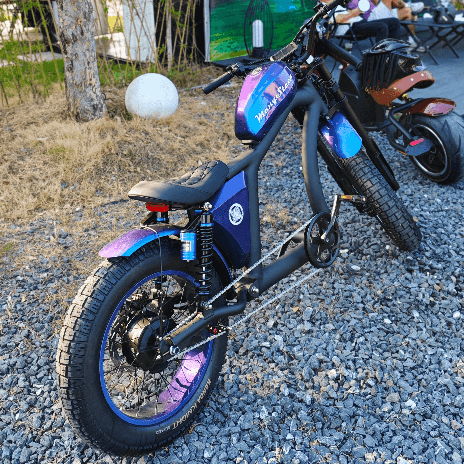Mangosteen Chopper Electric Bike FT02