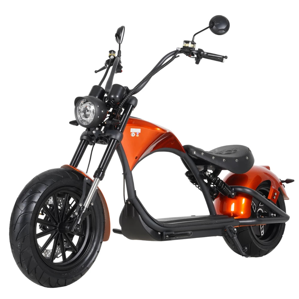 Mangosteen M1P Citycoco Bicicleta Elétrica Scooter