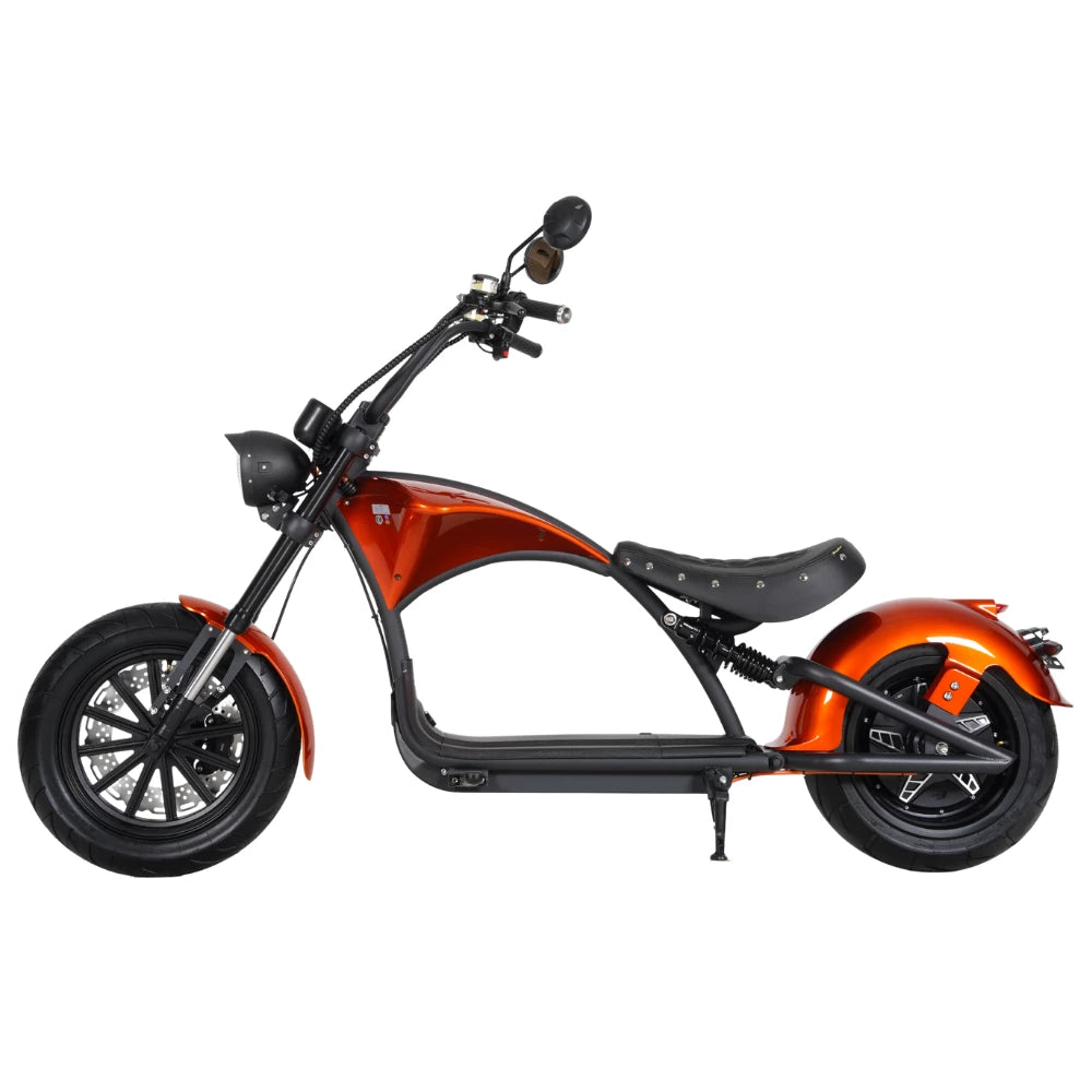 Mangosteen M1P Citycoco Bicicleta Elétrica Scooter