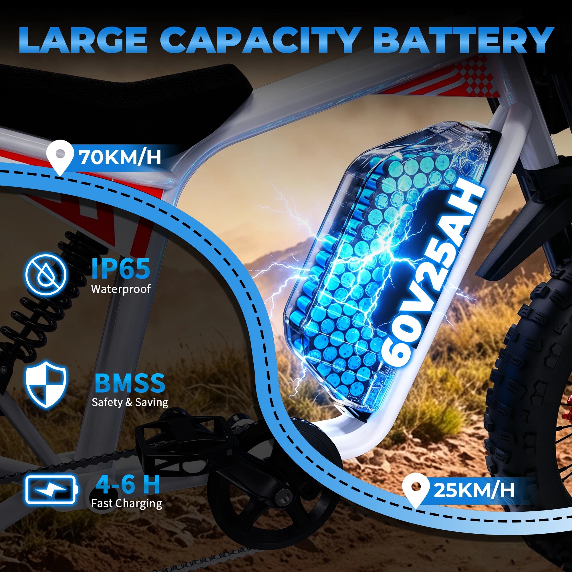 Mangosteen FT07 Electric Dirt Bike