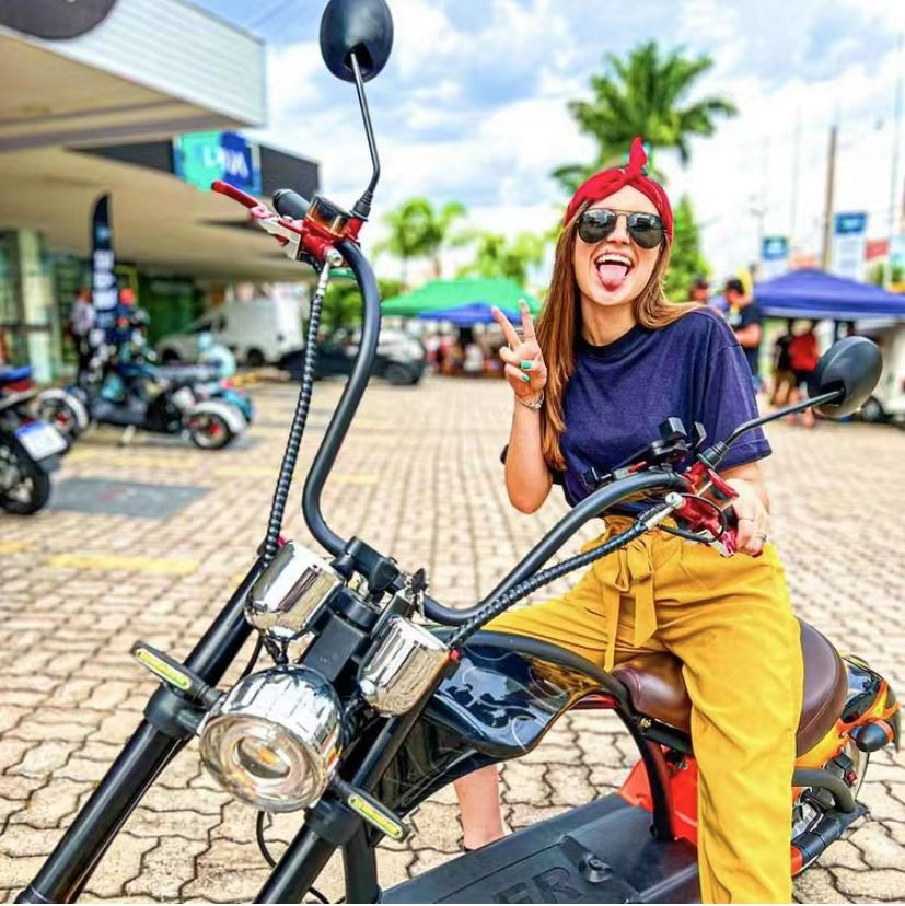 How to ride a scooter