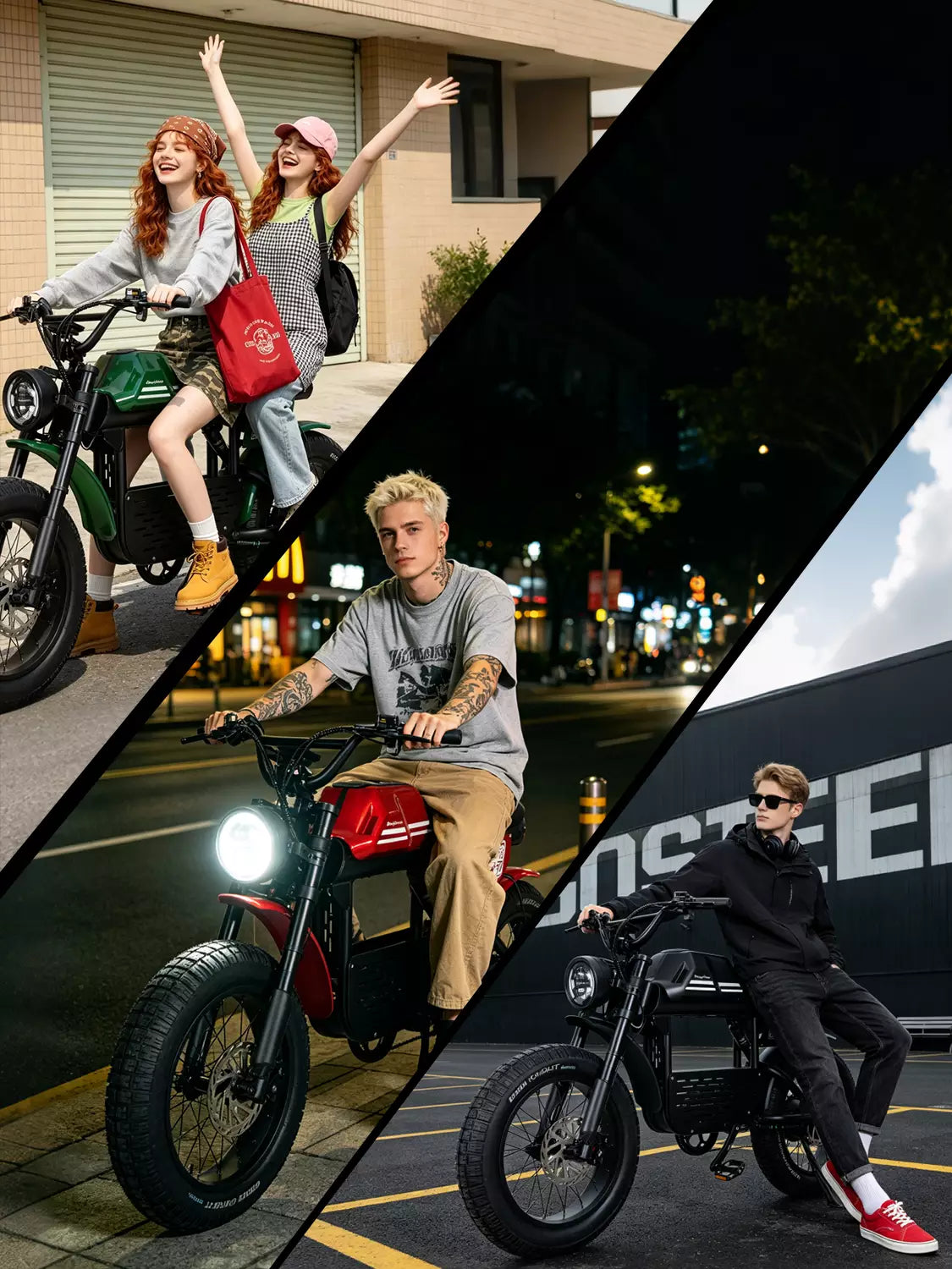 Mangosteen FT01 E-Bike mit 48V 30Ah Akku  