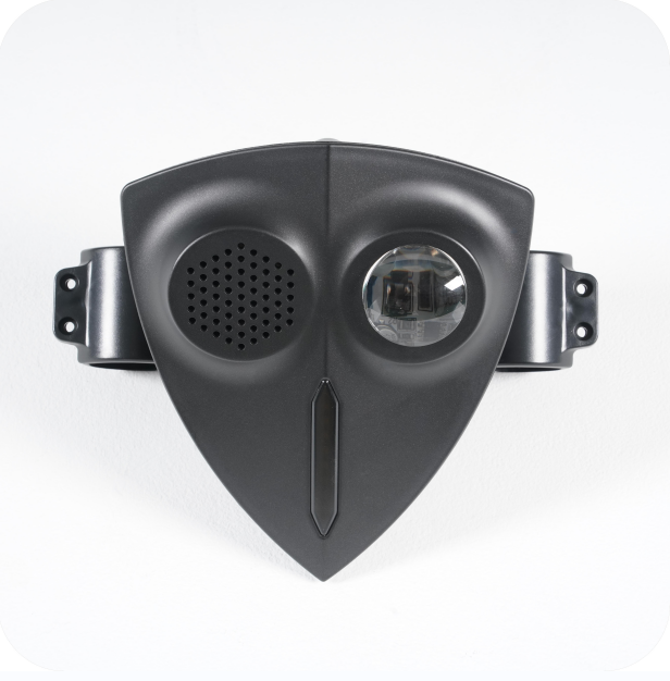 Mangosteen Ebike FT-01 Front Face Light with Horn （custom）