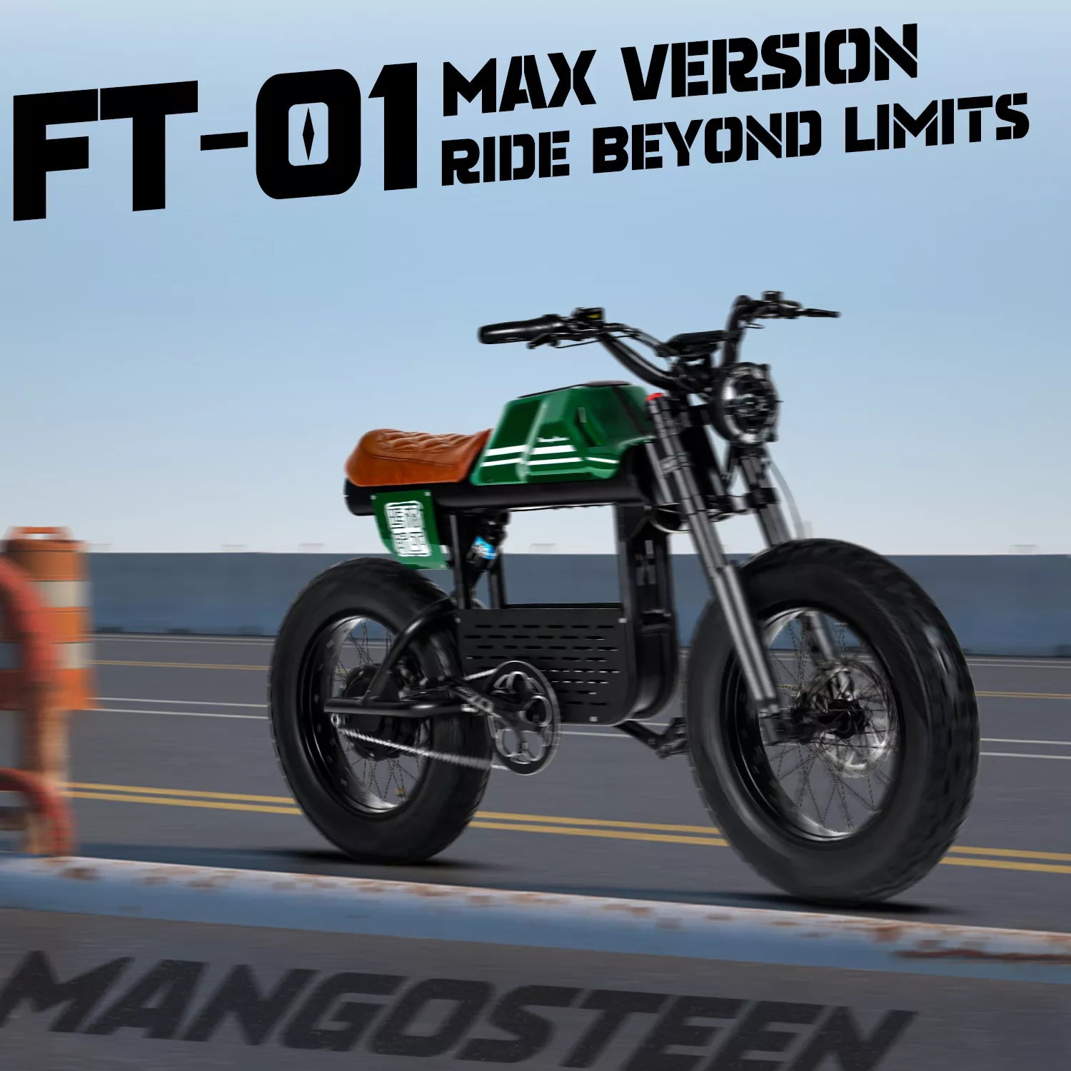 Mangosteen FT01  Ebike 48v 31.5AH