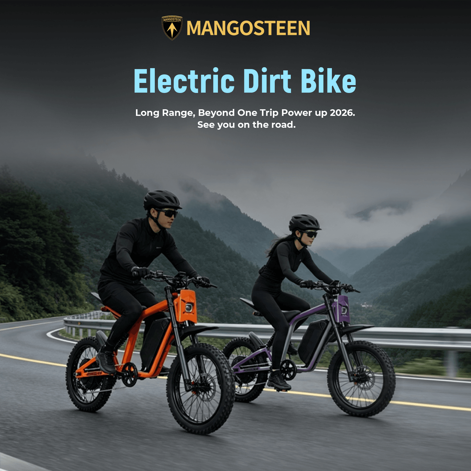 Mangosteen FT07 Elektro-Dirtbike für Erwachsene