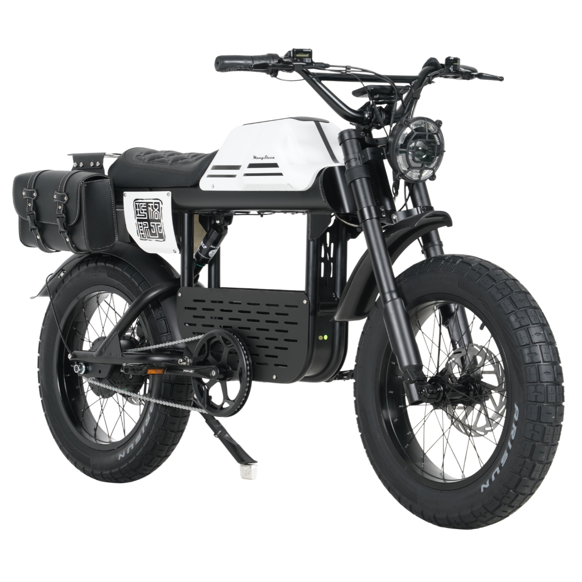 Mangosteen FT01 Side Saddle Bags Set for Retro E-Bike