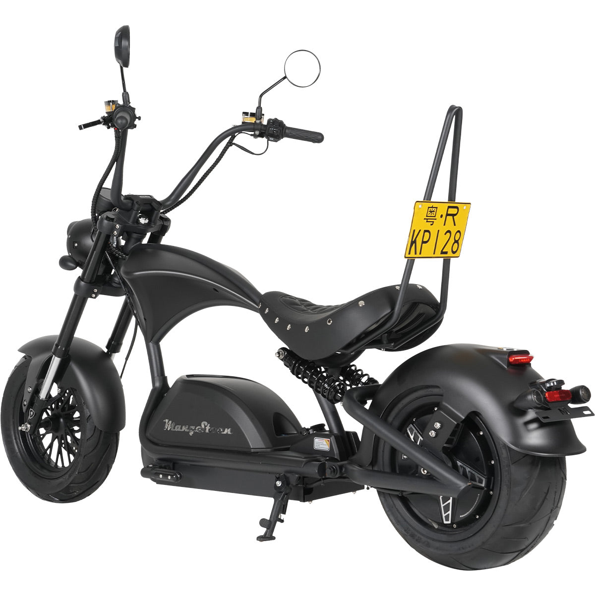 Mangosteen E Chopper Scooter Rear Backrest For M1ps (custom)