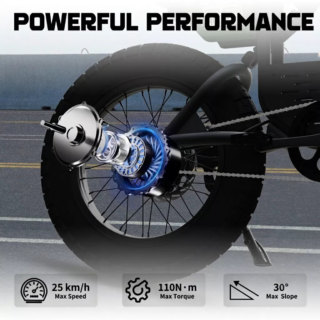 Mangosteen FT01  Ebike 48v 31.5AH