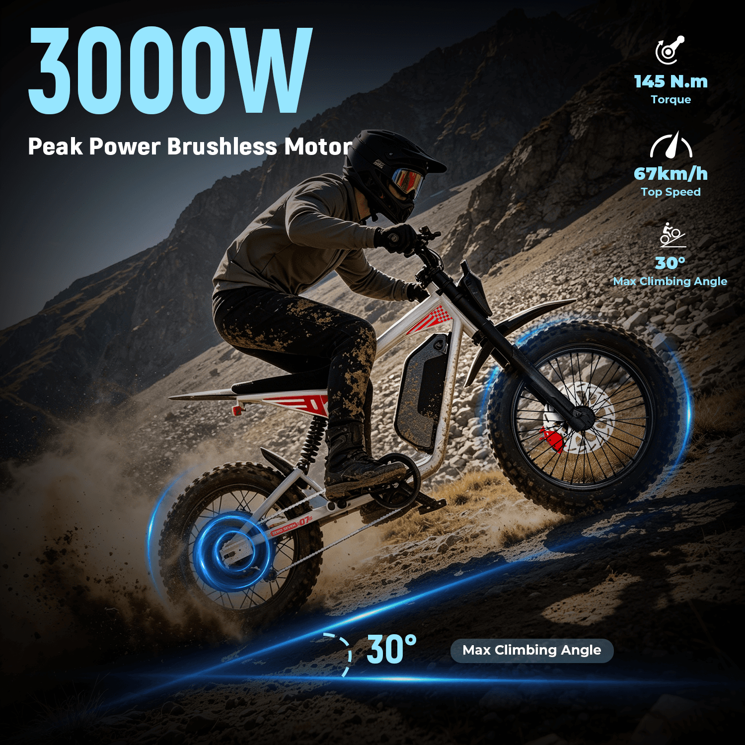Mangosteen FT07 Electric Dirt Bike