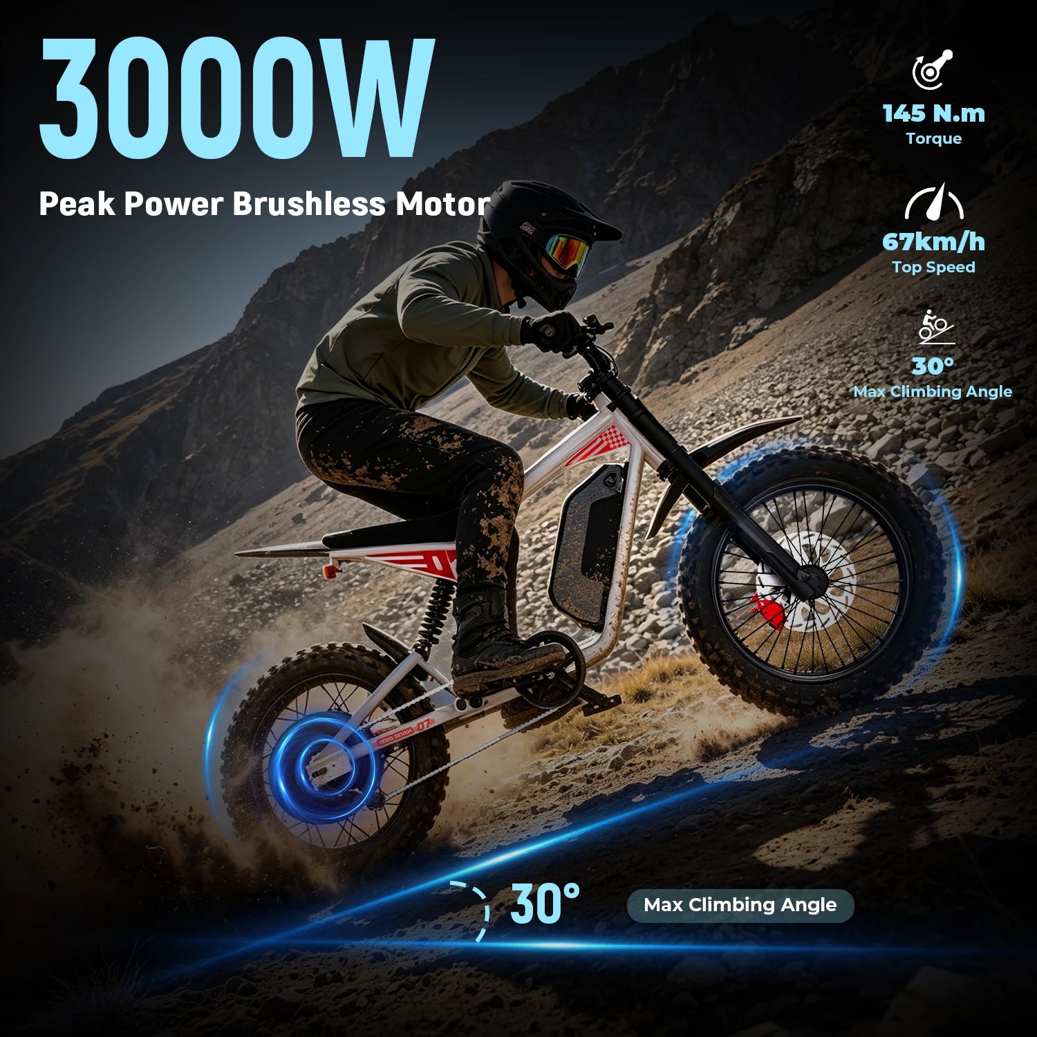 Mangosteen FT07 Electric Dirt Bike
