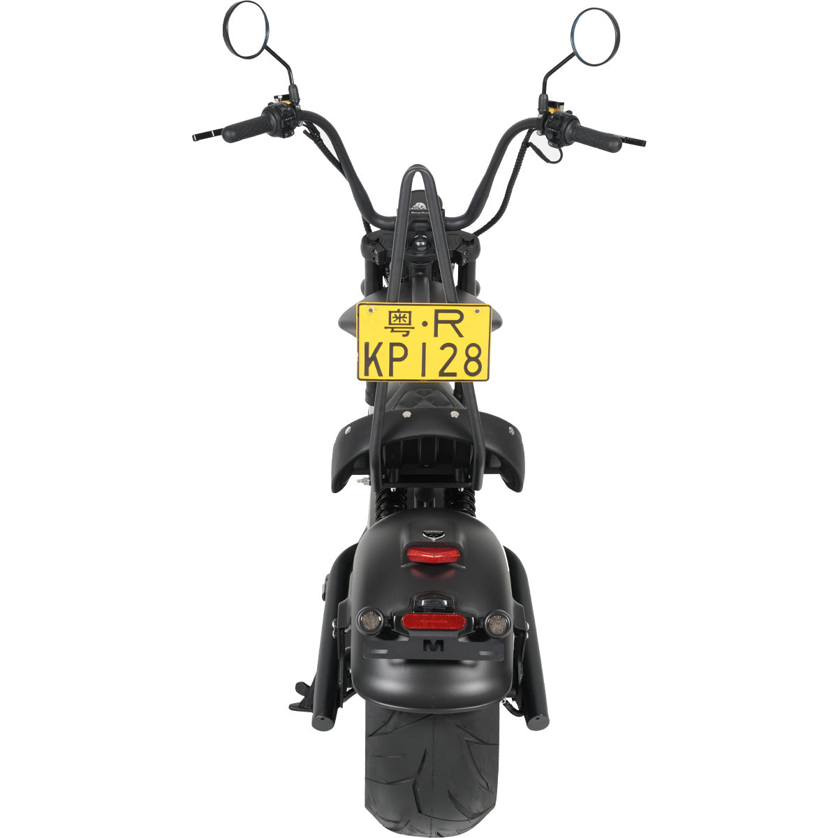 Mangosteen E Chopper Scooter Rear Backrest For M1ps (custom)