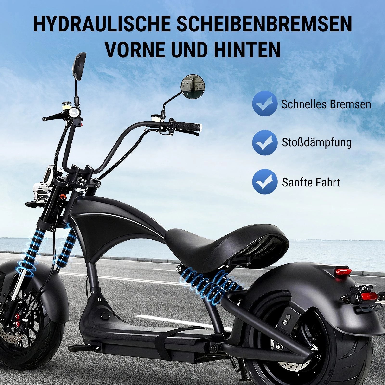 Mangosteen M1P Electric Scooter Review: A Street-Legal E-Chopper for Under €1,800 &mdash; photo 3