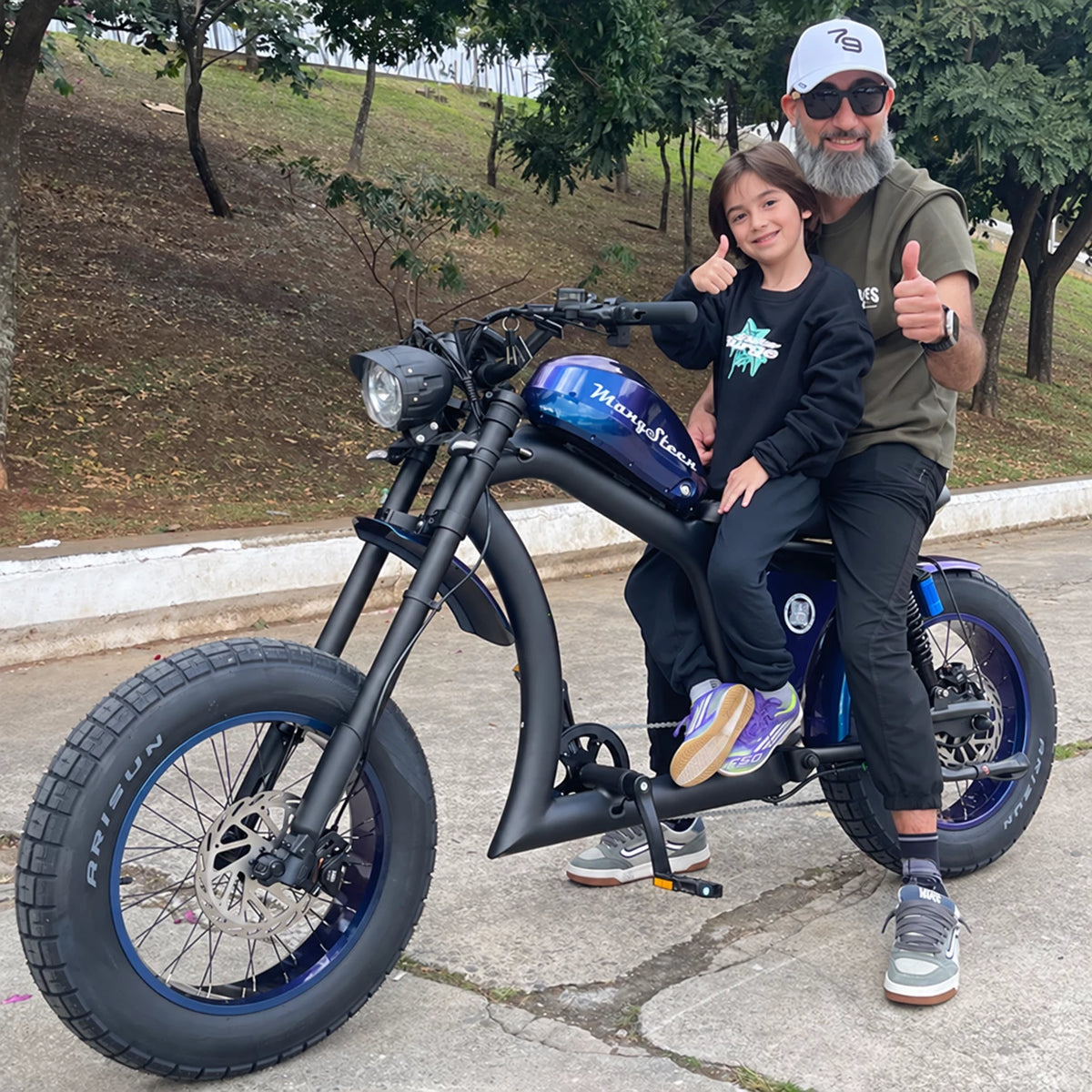 Mangostan FT02 EEC-Chopper-Bike