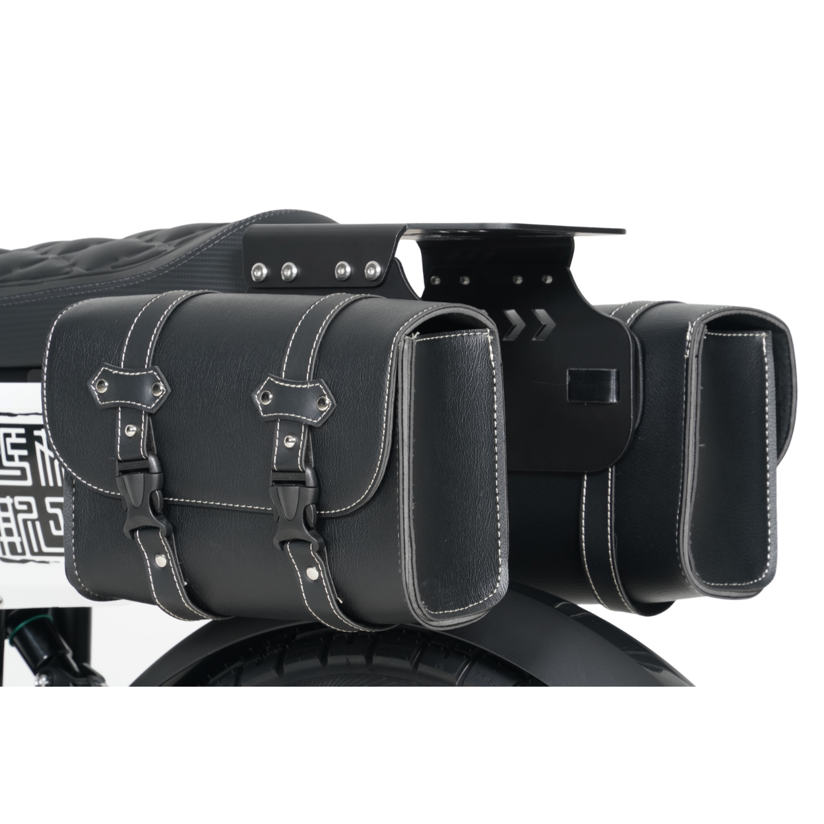Mangosteen FT01 Side Saddle Bags Set for Retro E-Bike