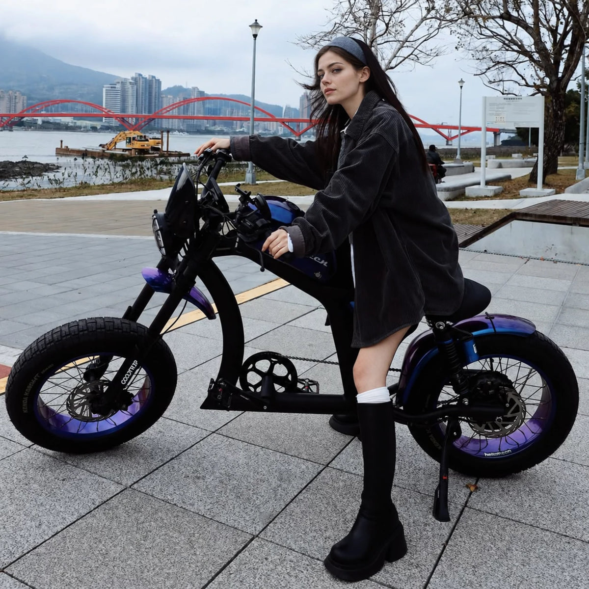 Mangostan FT02 EEC-Chopper-Bike