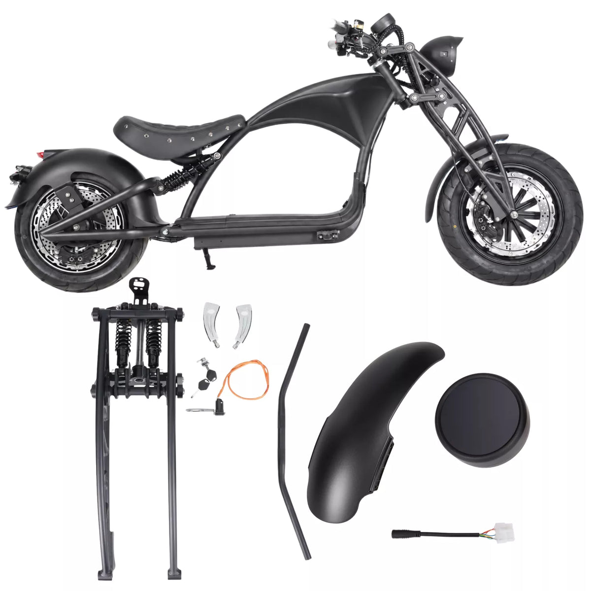 Mangosteen Scooter M1P Upgraded Modification Solution 2
