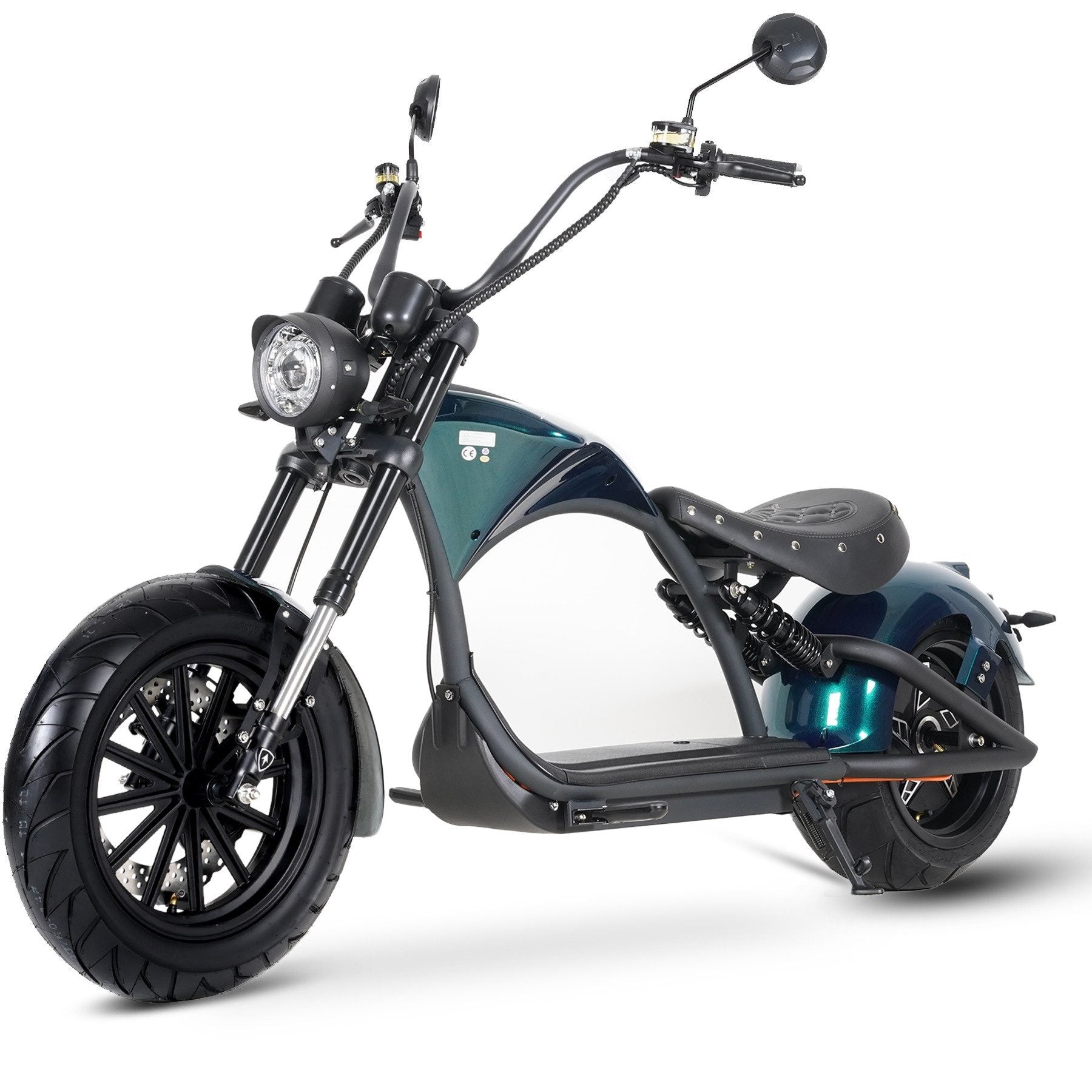 Mangosteen M1P Citycoco Bicicleta Elétrica Scooter