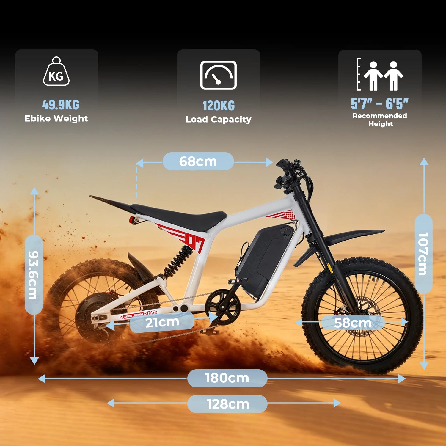 Mangosteen FT07 Electric Dirt Bike