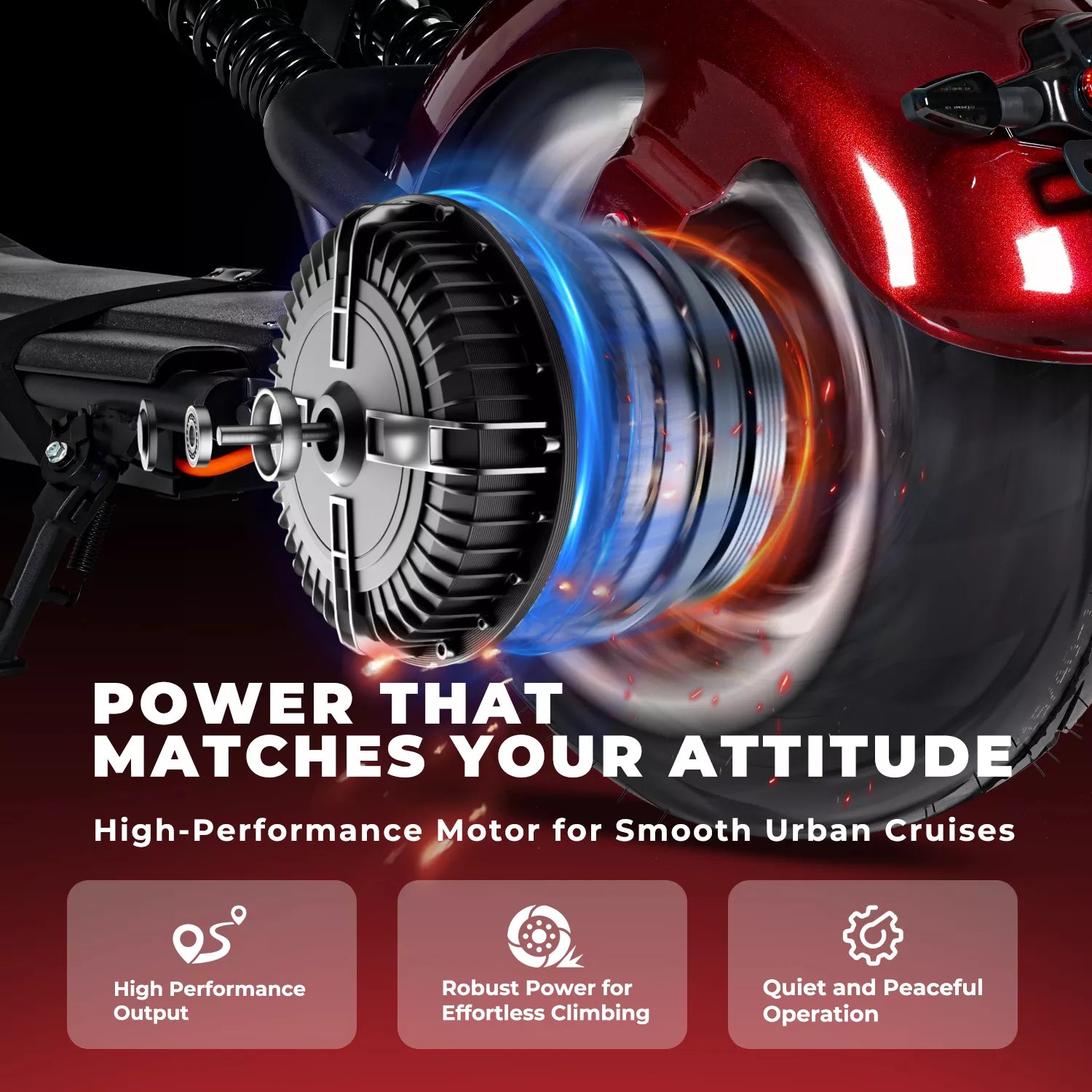 Mangosteen M1P Citycoco Electric Bike Scooter