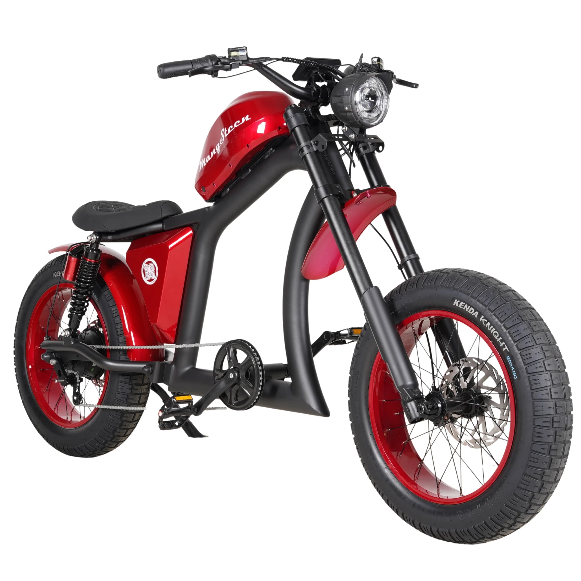 Bicicleta eléctrica Mangosteen Chopper FT02 Ebike La mejor para ti