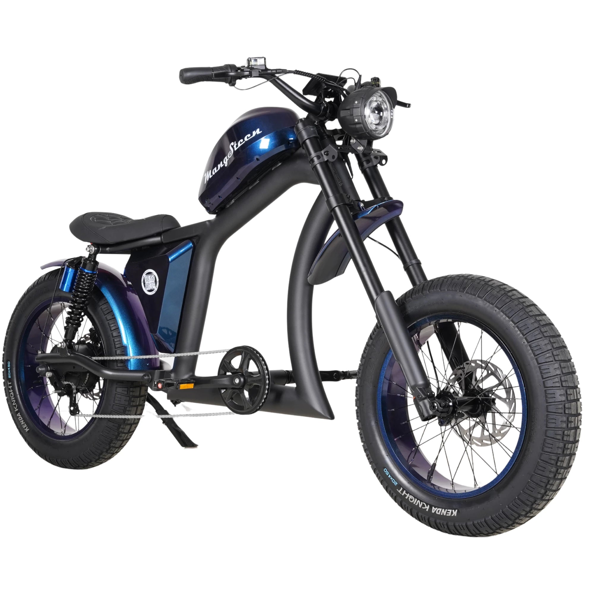 Bicicleta eléctrica Mangosteen Chopper FT02 Ebike La mejor para ti