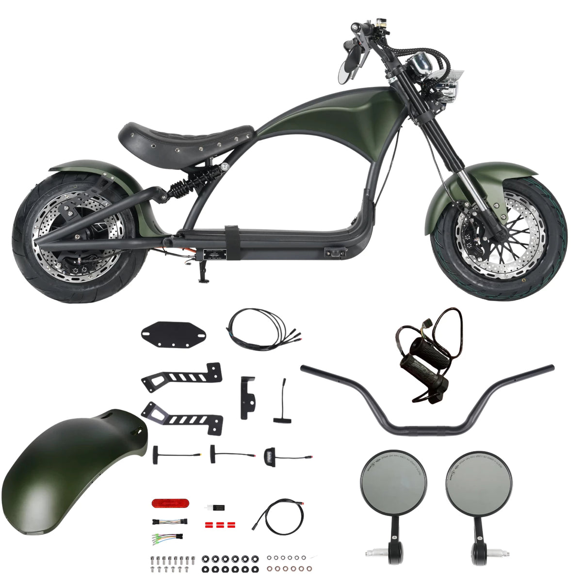 Mangosteen Scooter M1P – verbesserte Modifikationslösung