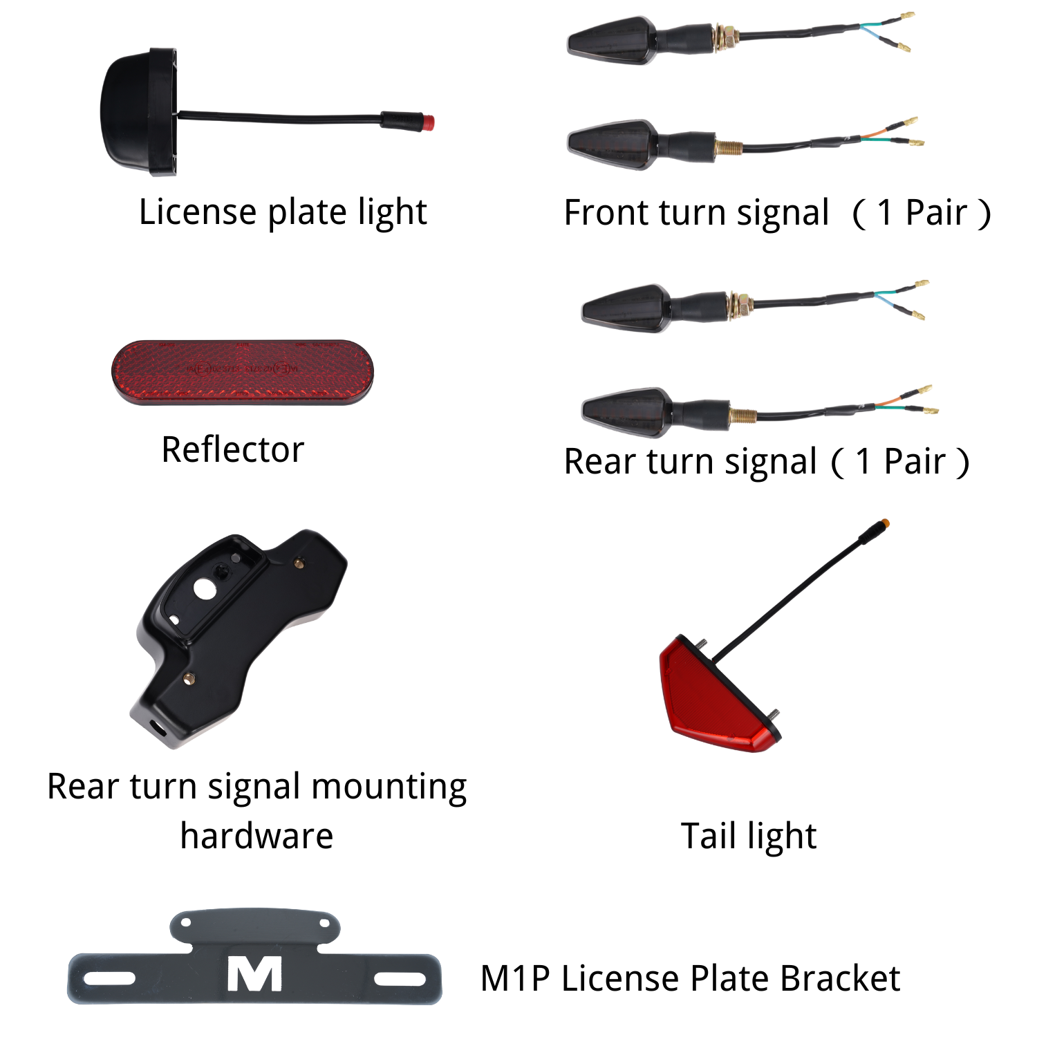 M1P Upgraded Tail Light/Assembly