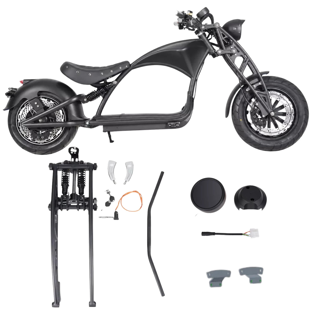 Mangosteen Scooter M1P Upgraded Modification Solution 2