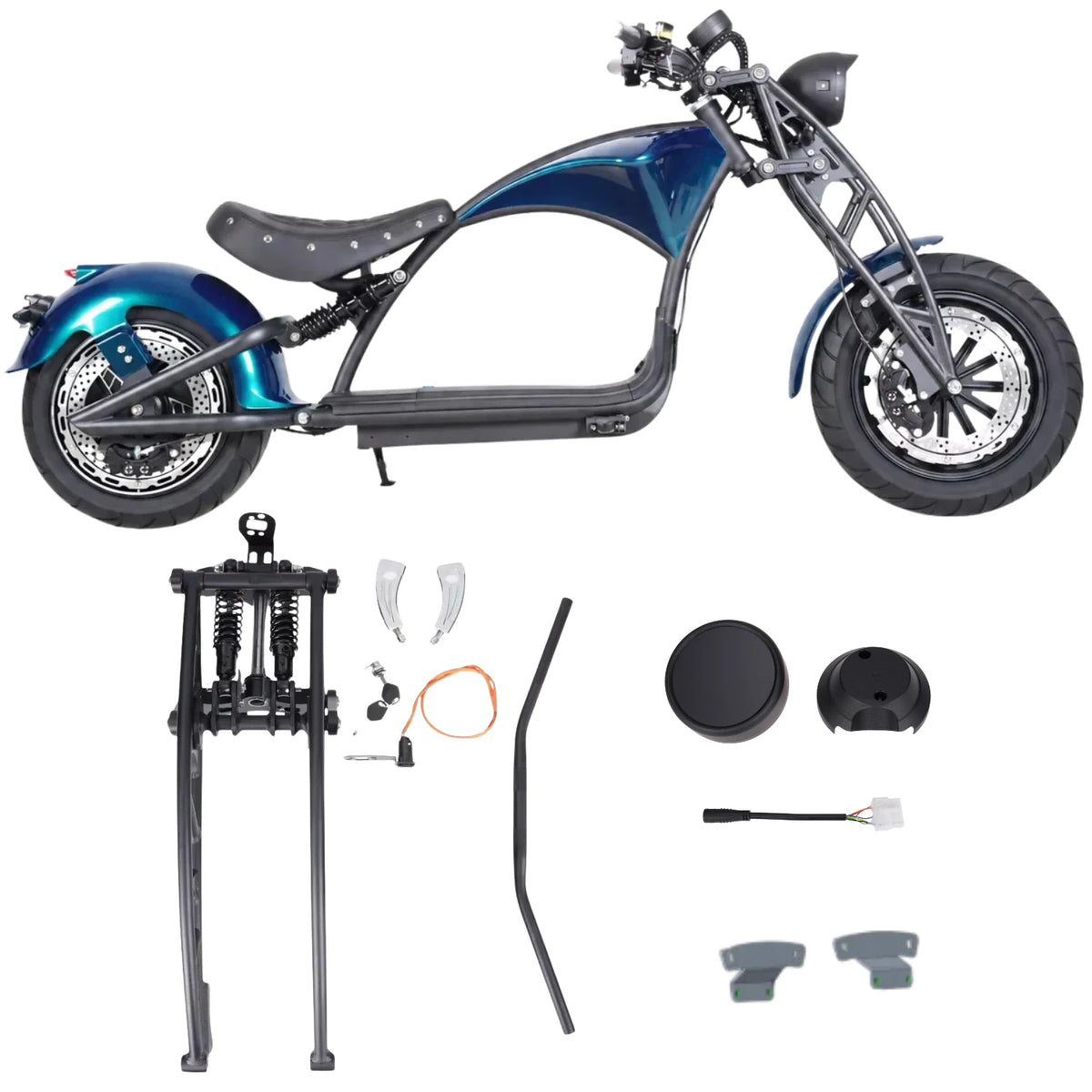 Mangosteen Scooter M1P Upgraded Modification Solution 2